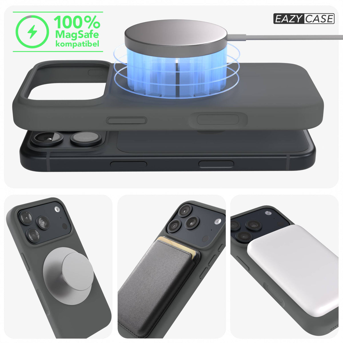 iPhone 18 Pro premium Silikonhülle mit MagSafe