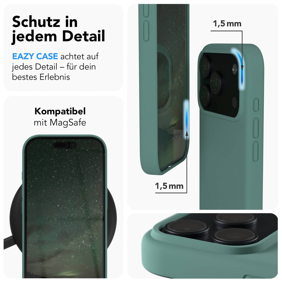 iPhone 18 Pro premium Silikonhülle mit MagSafe