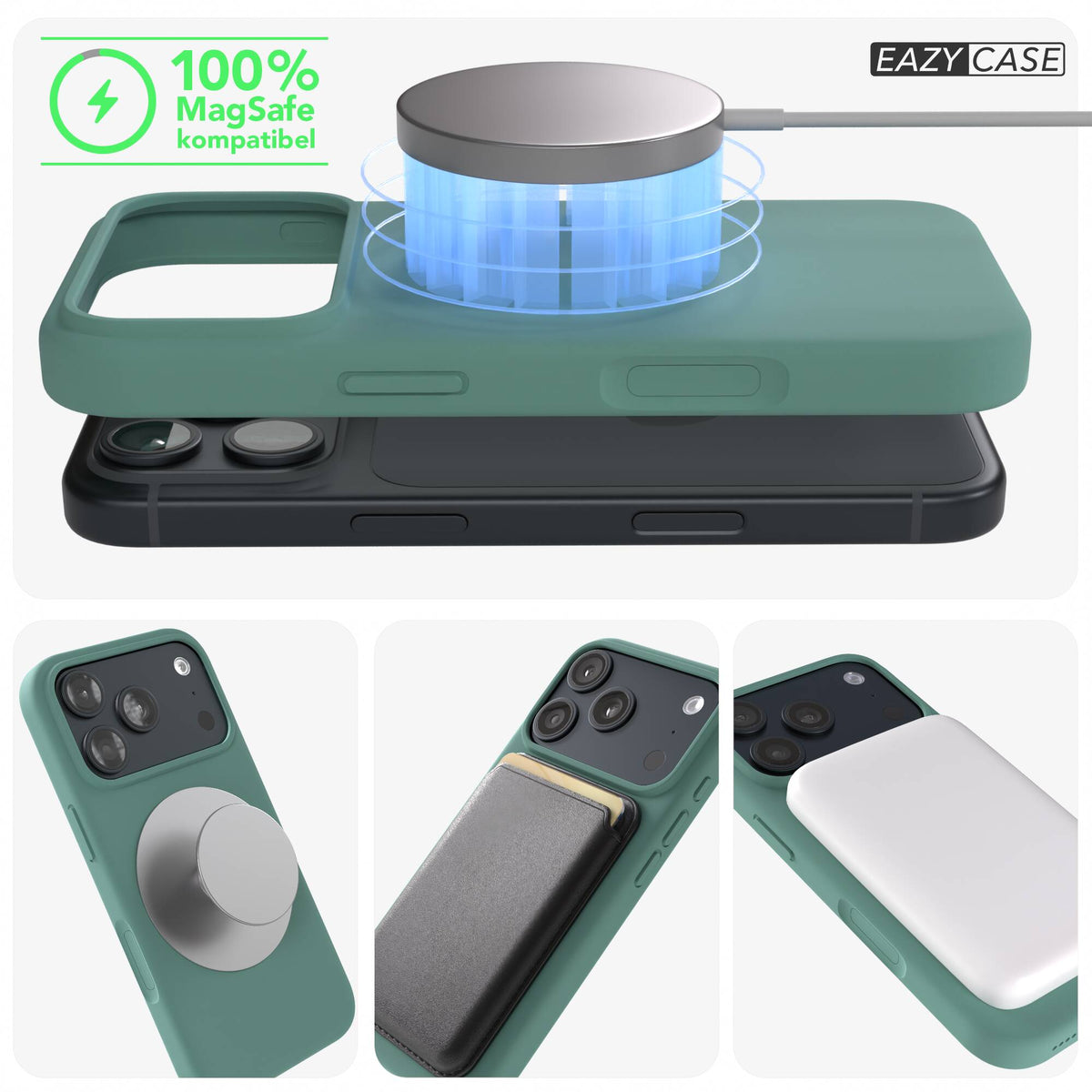 iPhone 18 Pro premium Silikonhülle mit MagSafe