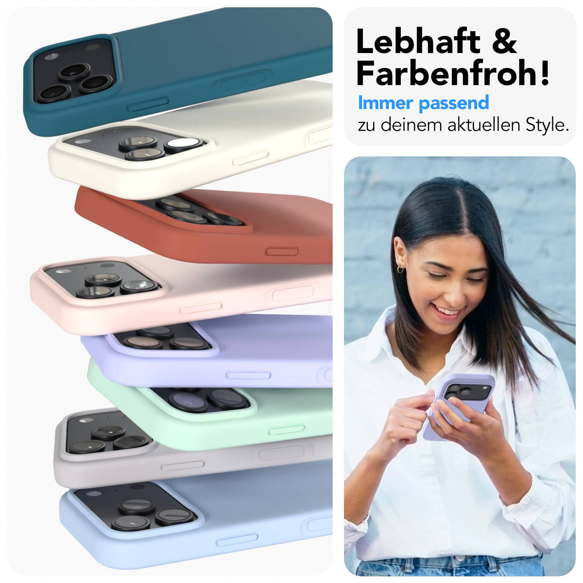 iPhone 18 Pro premium Silikonhülle mit MagSafe