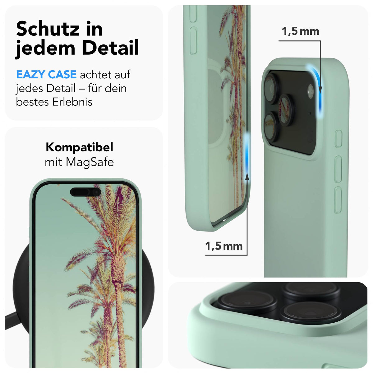 iPhone 18 Pro premium Silikonhülle mit MagSafe