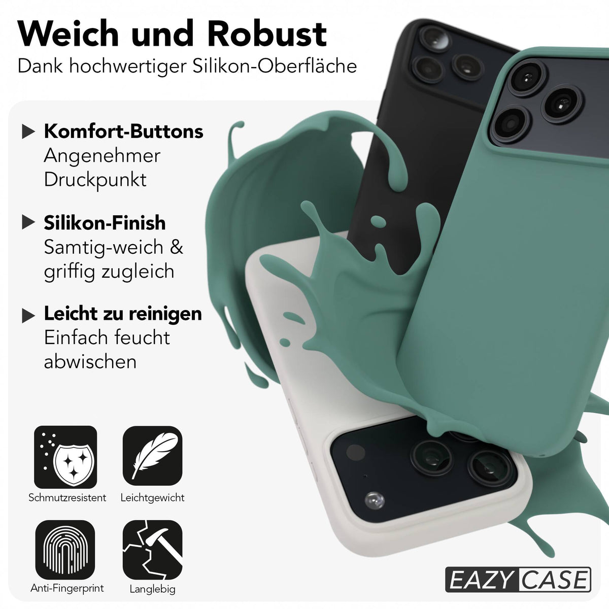 iPhone 18 Pro Premium Silikonhülle