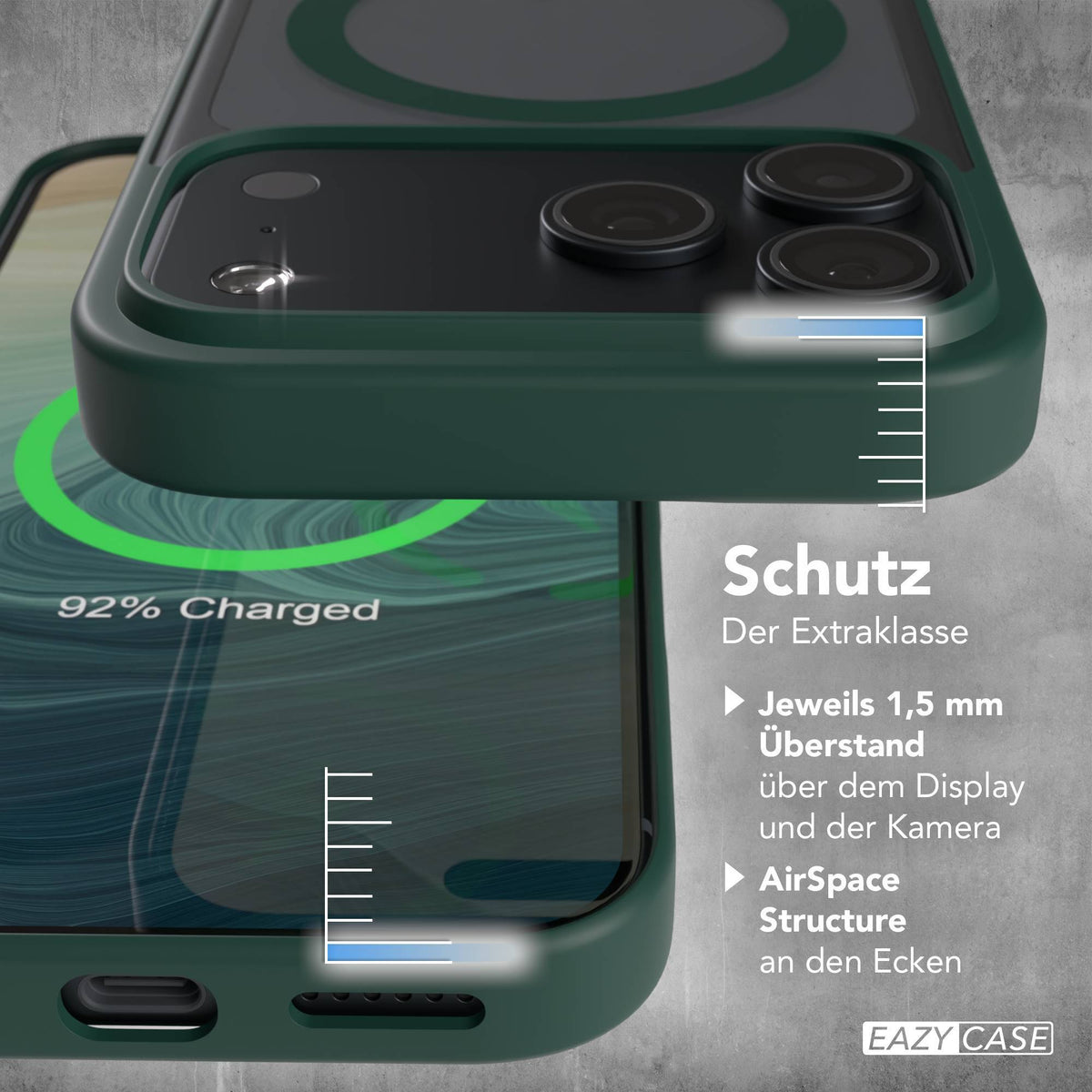 iPhone 18 Pro Max transparente Hülle mit MagSafe