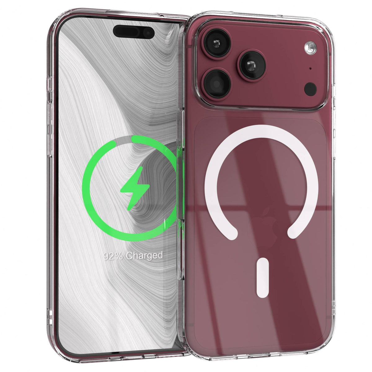 iPhone 18 Pro Max transparente Hülle mit MagSafe