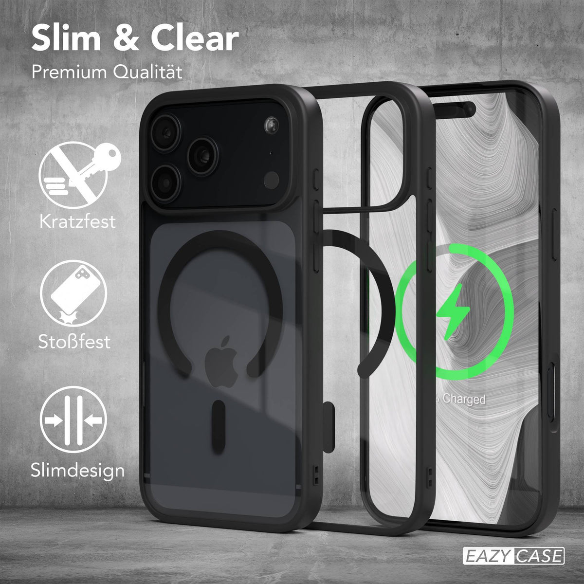 iPhone 18 Pro Max transparente Hülle mit MagSafe