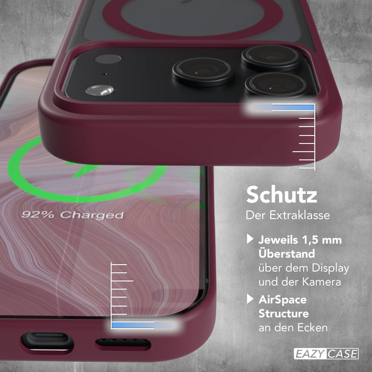 iPhone 18 Pro transparente Hülle mit MagSafe