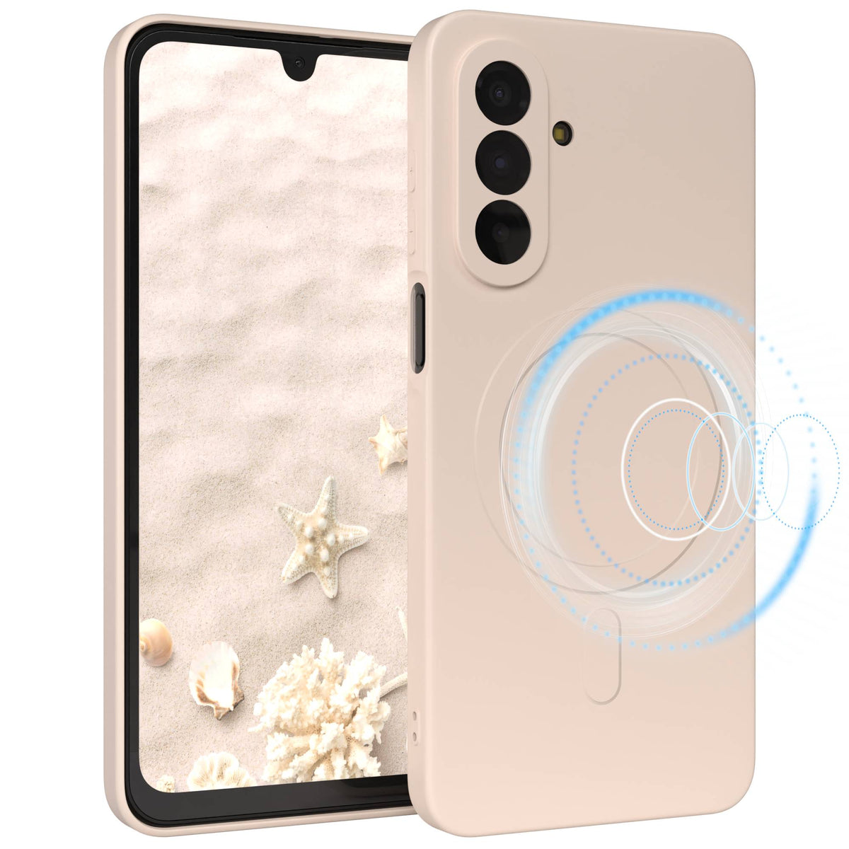 Galaxy A18 Silikonhülle mit MagSafe