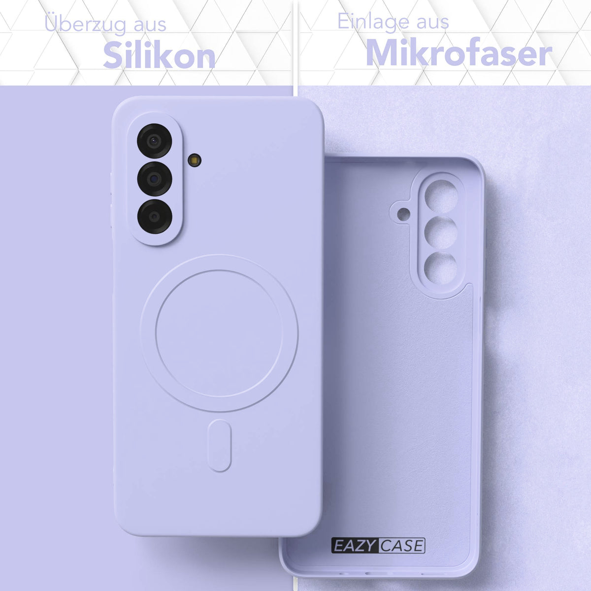Galaxy A18 Silikonhülle mit MagSafe
