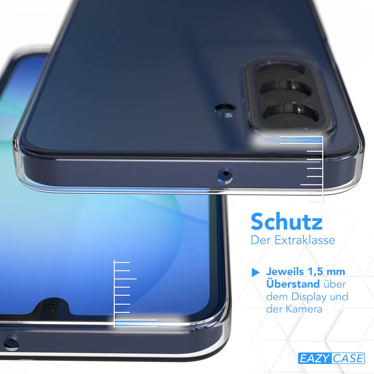 Galaxy A18 ultradünnes Slimcover aus TPU