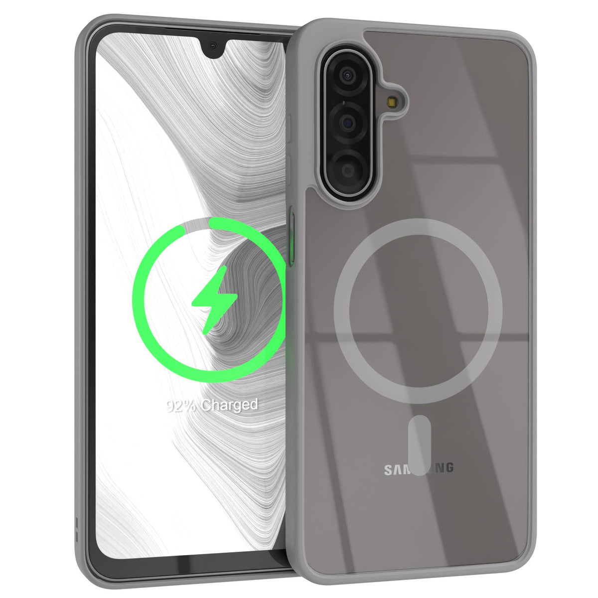 Galaxy A18 transparente Hülle mit MagSafe