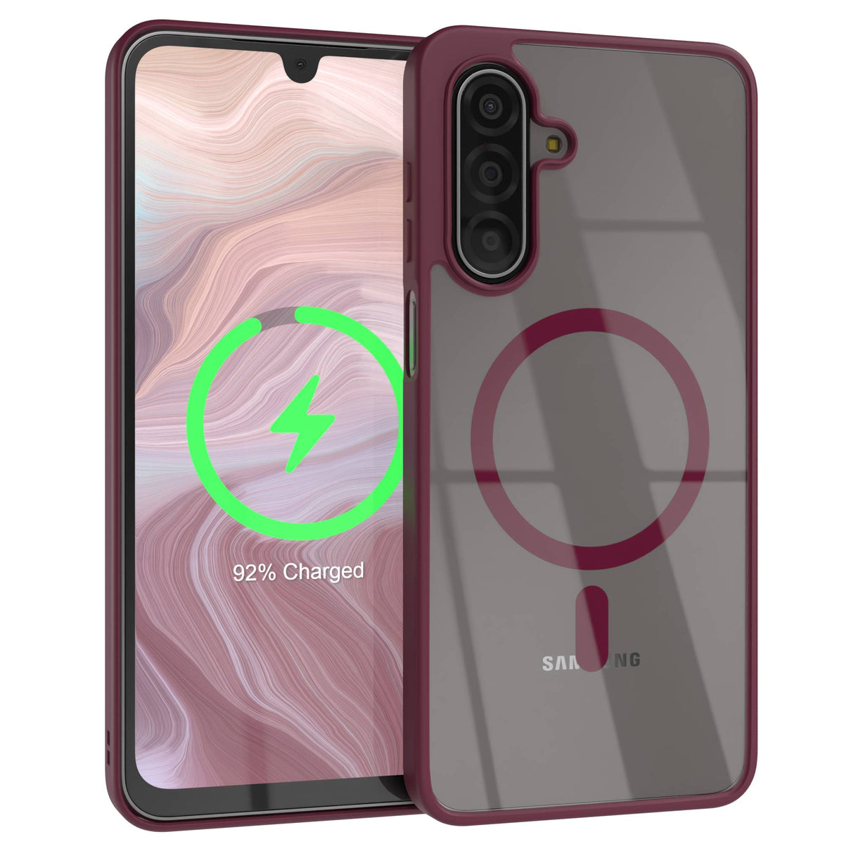 Galaxy A18 transparente Hülle mit MagSafe