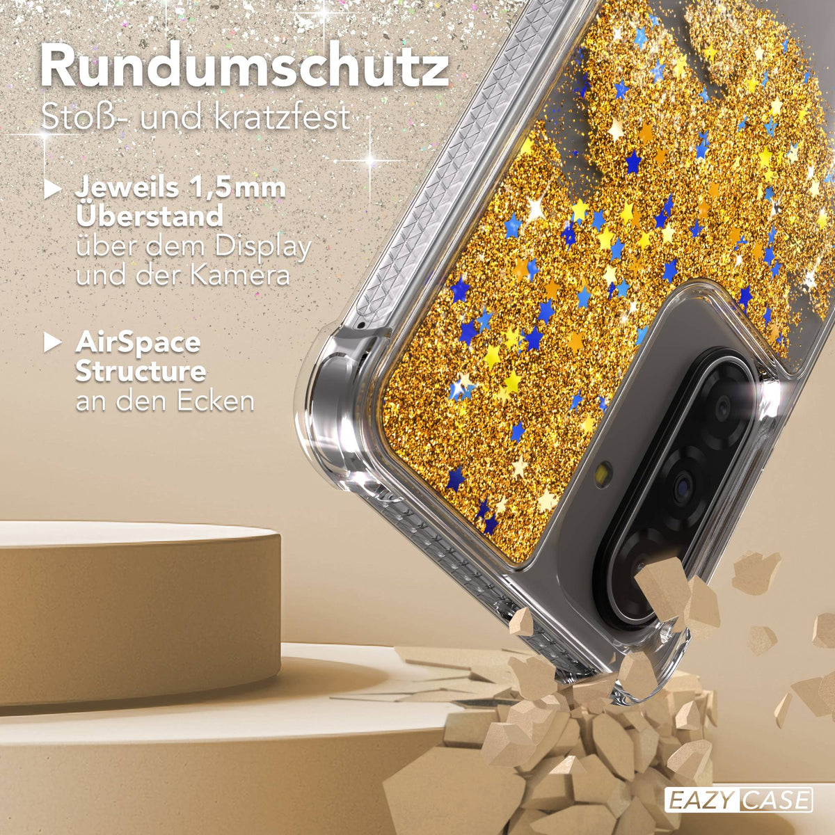 Galaxy A18 Glitzerhülle