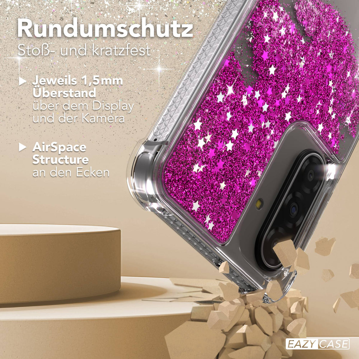 Galaxy A18 Glitzerhülle