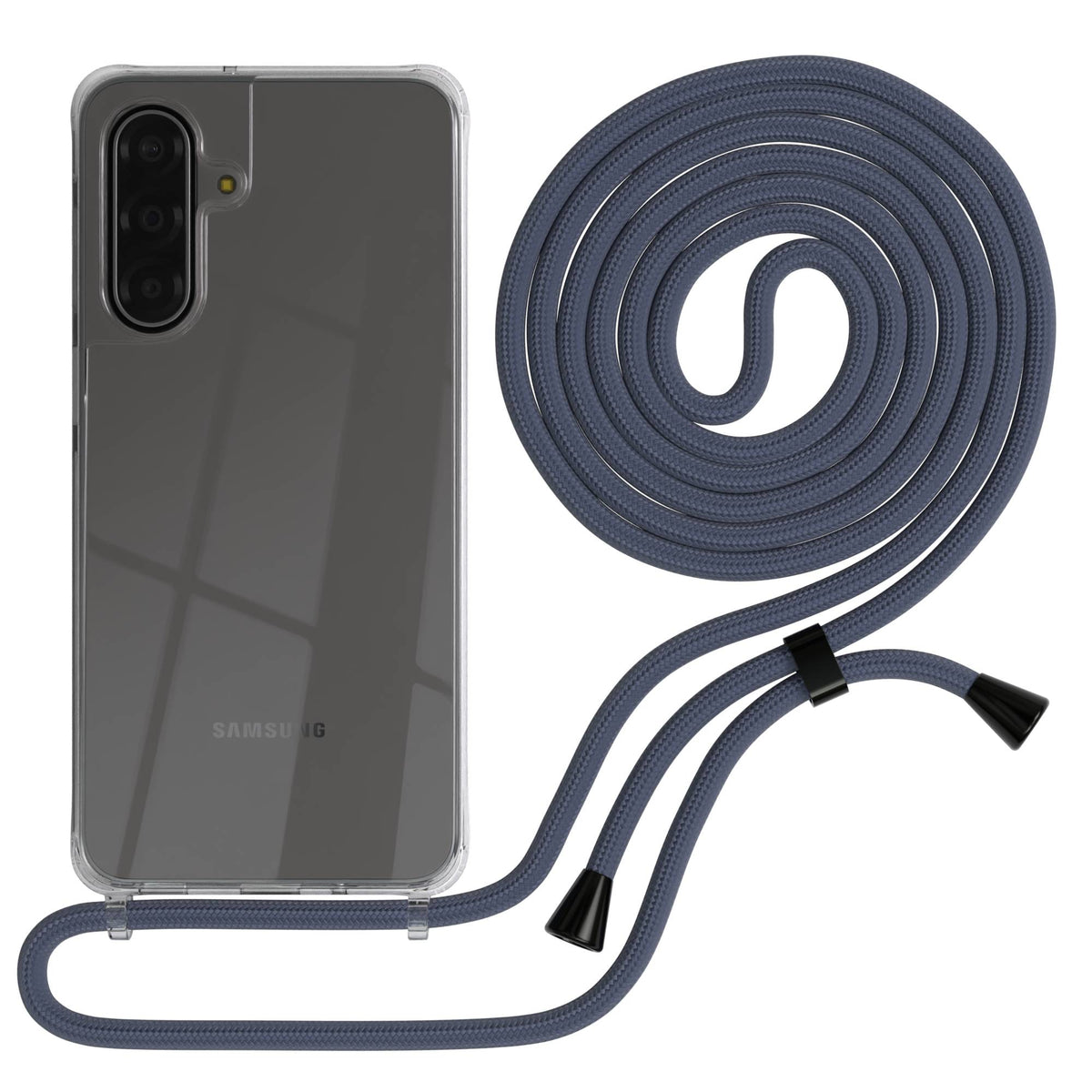 Galaxy A18 transparente Hülle + Kordel