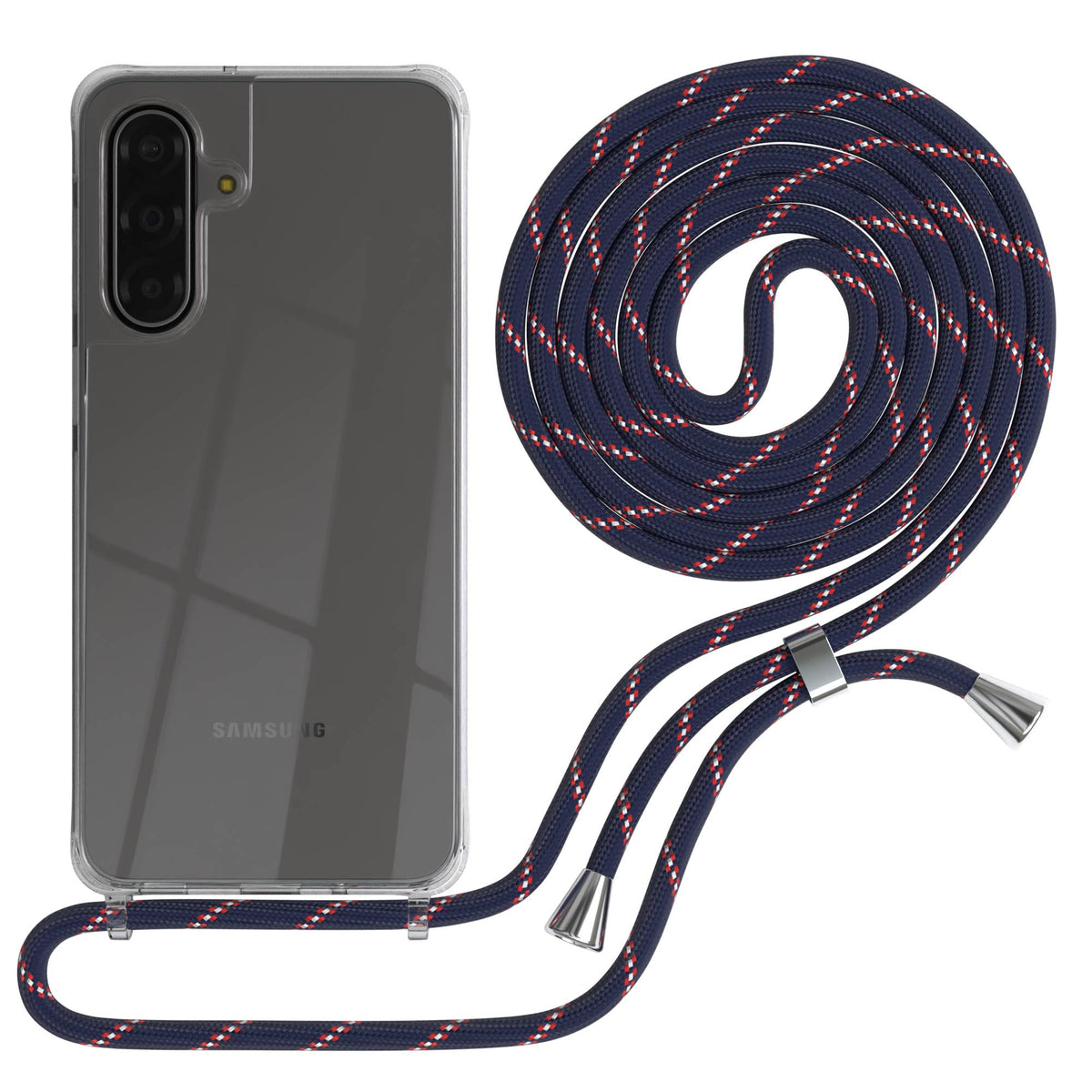 Galaxy A18 transparente Hülle + Kordel