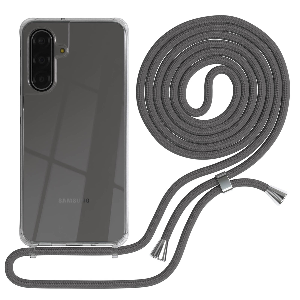 Galaxy A18 transparente Hülle + Kordel