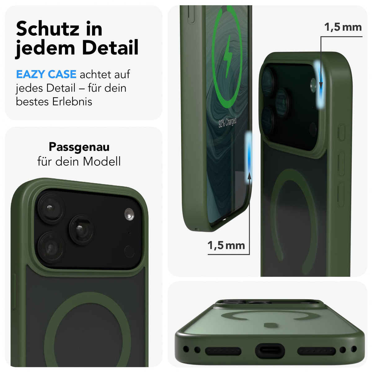 iPhone 18 Pro Max Outdoor Hülle mit MagSafe + magnetisches Band