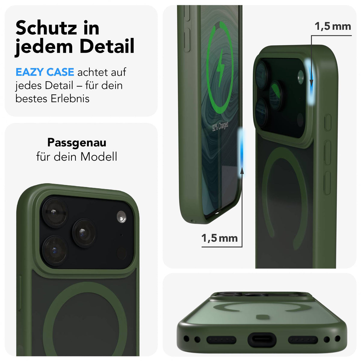 iPhone 18 Pro Outdoor Hülle mit MagSafe + magnetisches Band