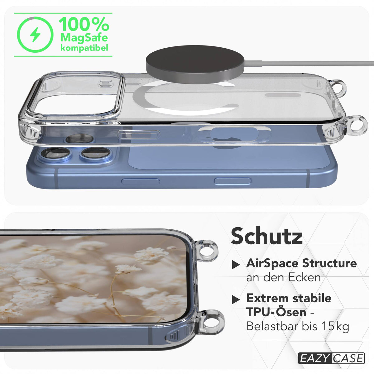 iPhone 18 Pro MagSafe Hülle + magnetisches Band