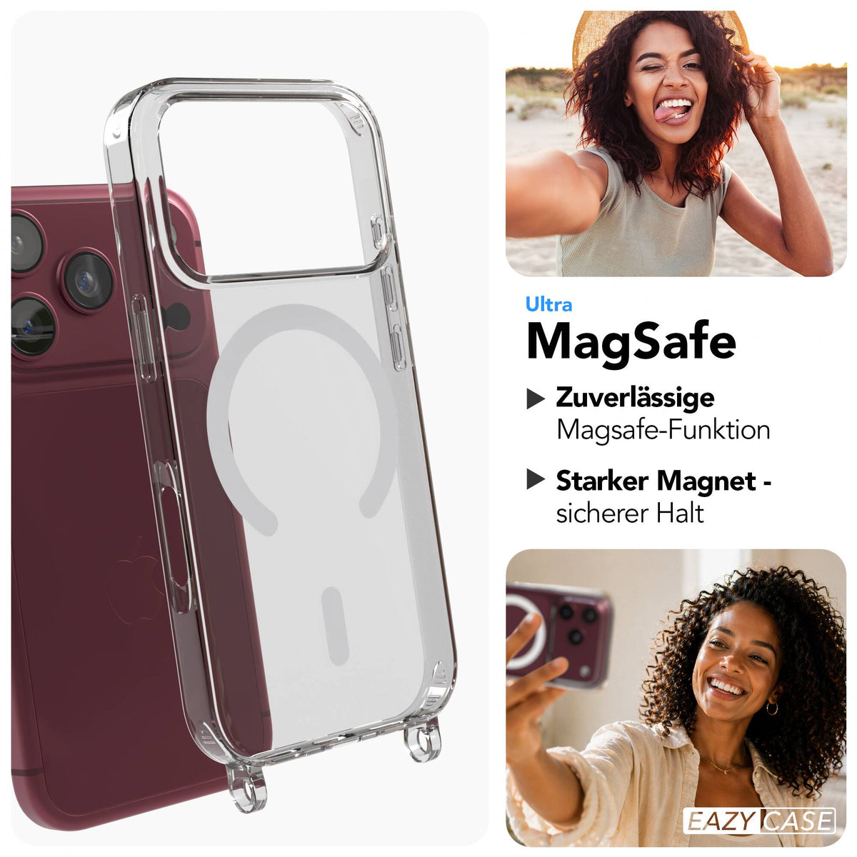 iPhone 18 Pro MagSafe Hülle + magnetisches Band