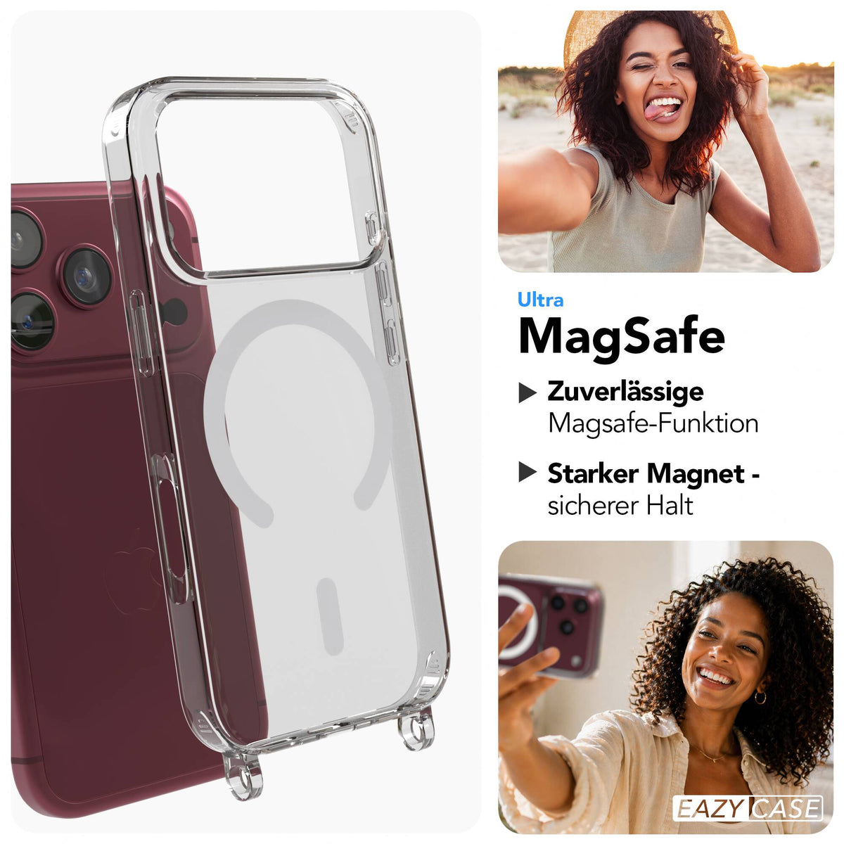 iPhone 18 Pro MagSafe Hülle + magnetisches Band