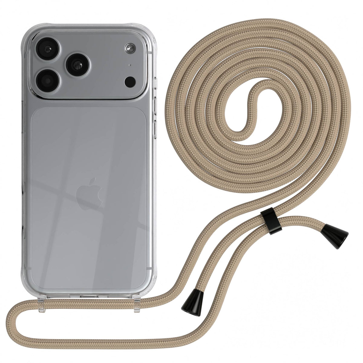 iPhone 18 Pro Max transparente Hülle + Kordel