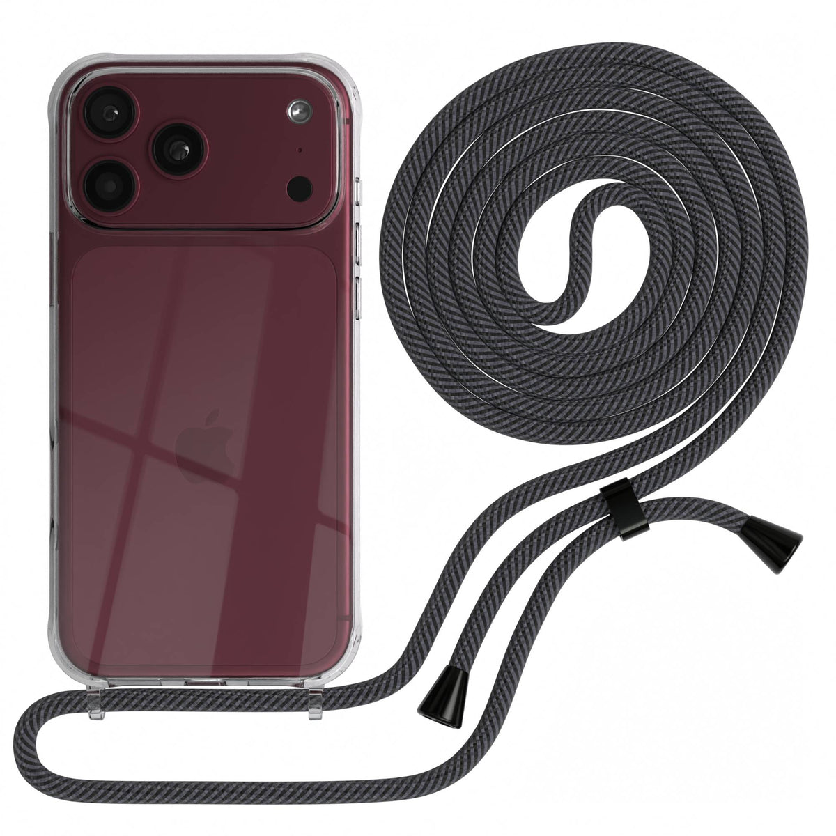 iPhone 18 Pro Max transparente Hülle + Kordel