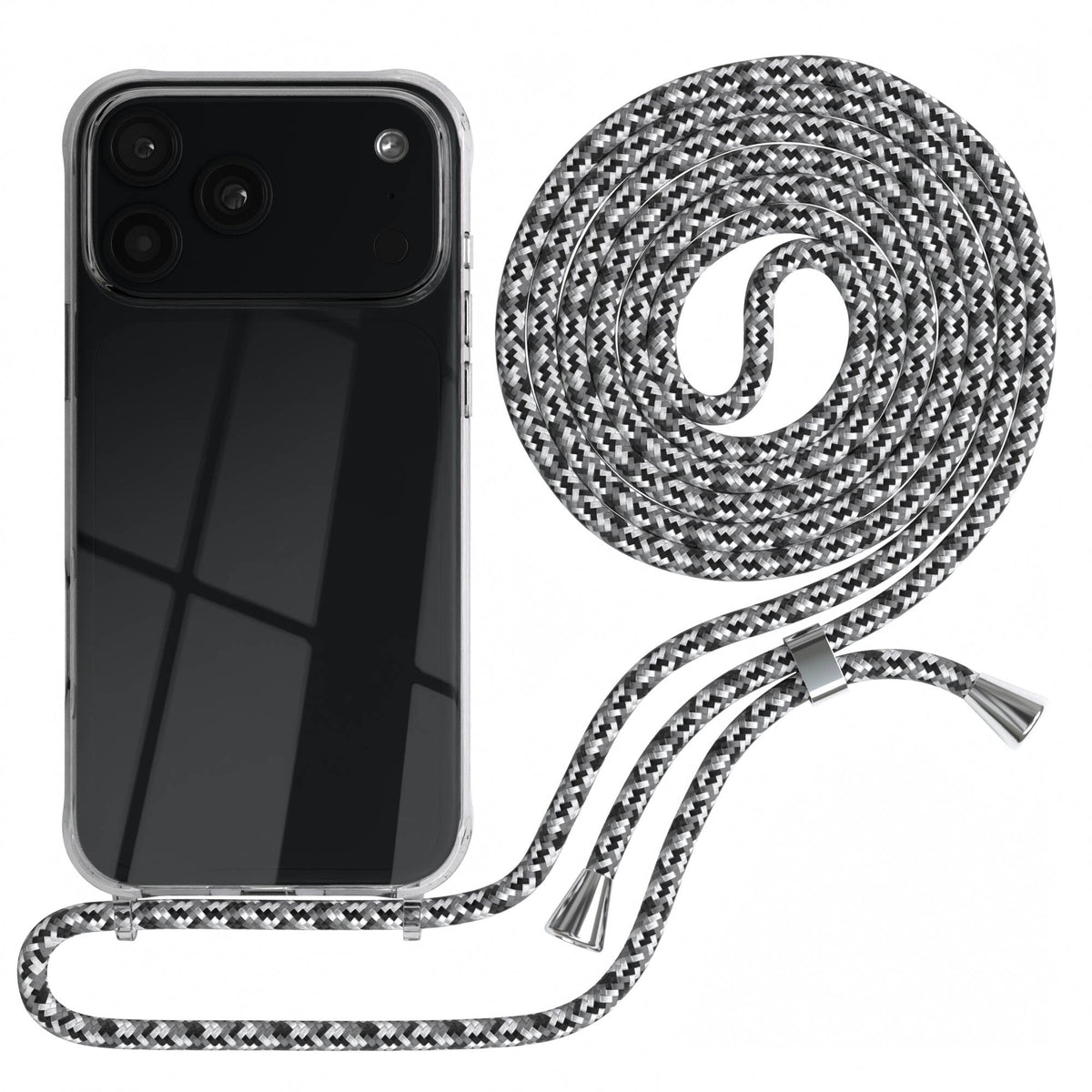 iPhone 18 Pro Max transparente Hülle + Kordel