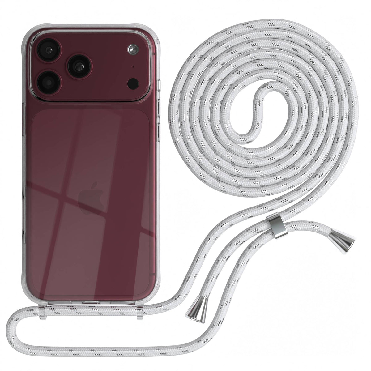 iPhone 18 Pro Max transparente Hülle + Kordel