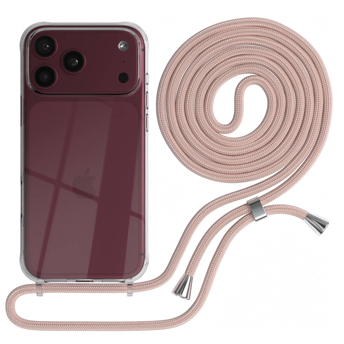 iPhone 18 Pro Max transparente Hülle + Kordel