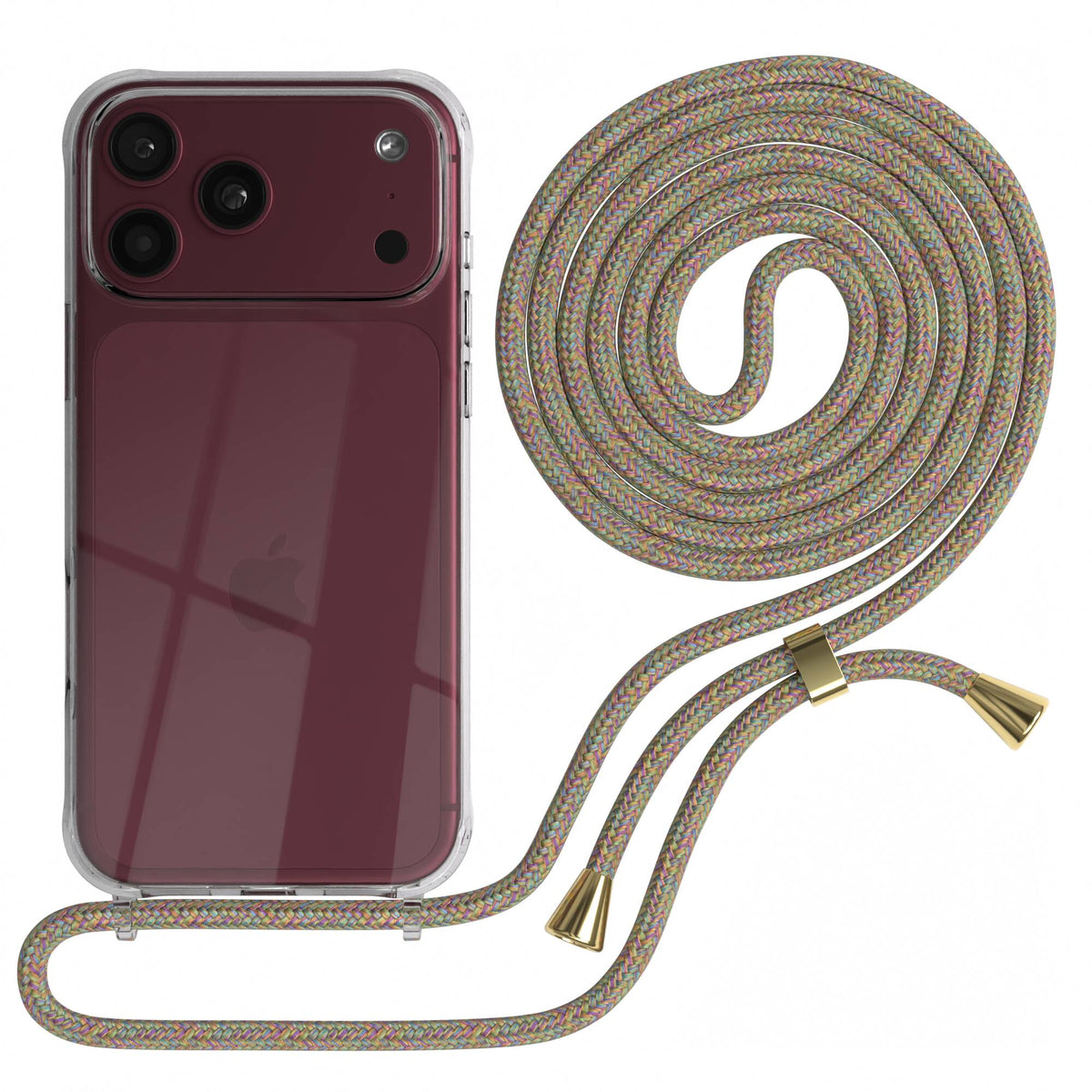 iPhone 18 Pro Max transparente Hülle + Kordel