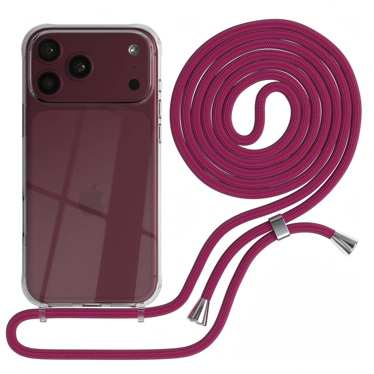 iPhone 18 Pro Max transparente Hülle + Kordel