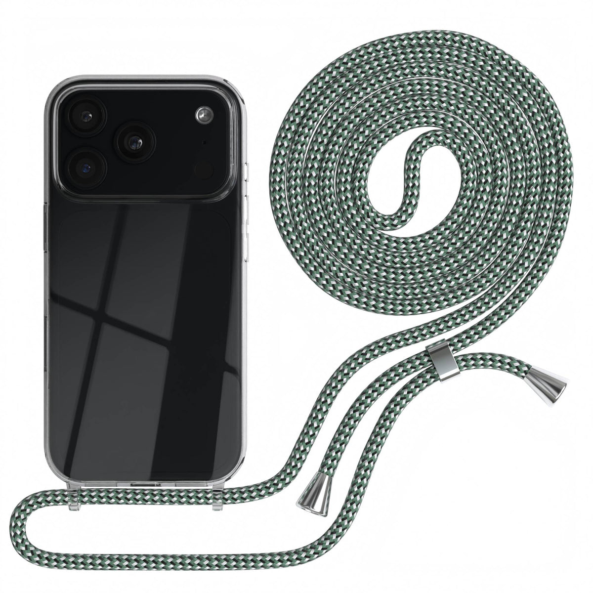 iPhone 18 Pro transparente Hülle + Kordel