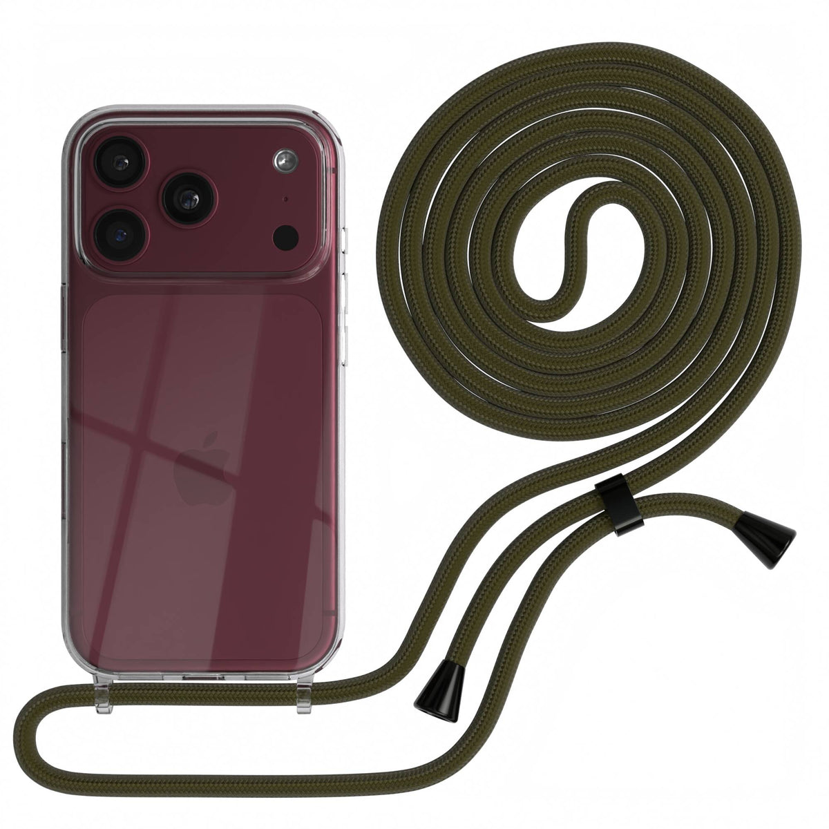 iPhone 18 Pro transparente Hülle + Kordel
