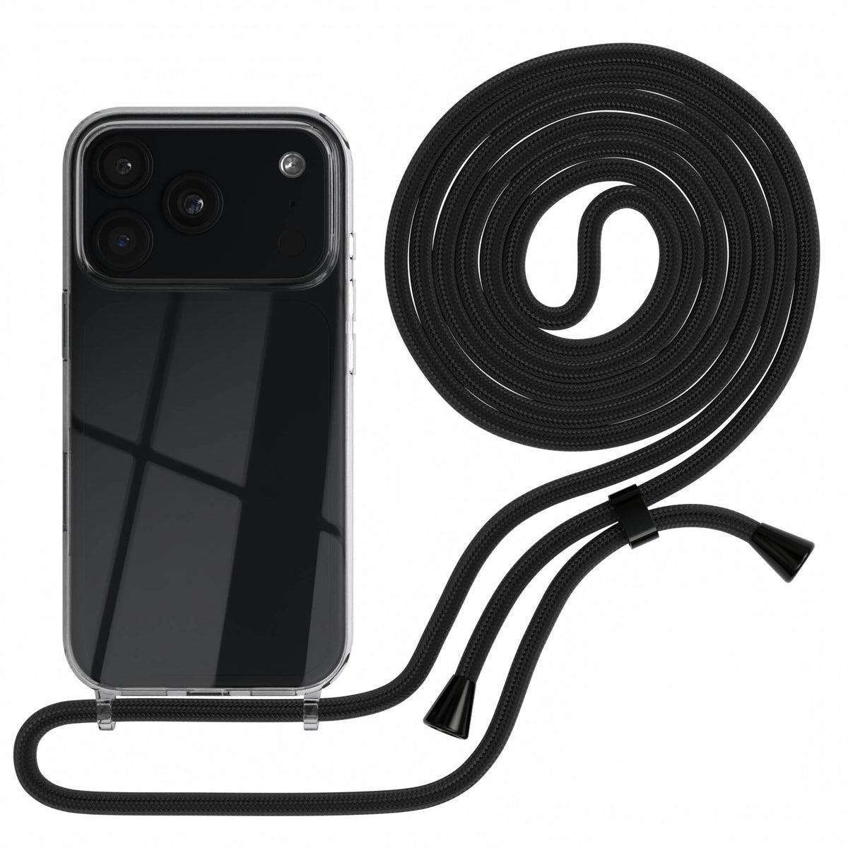 iPhone 18 Pro transparente Hülle + Kordel