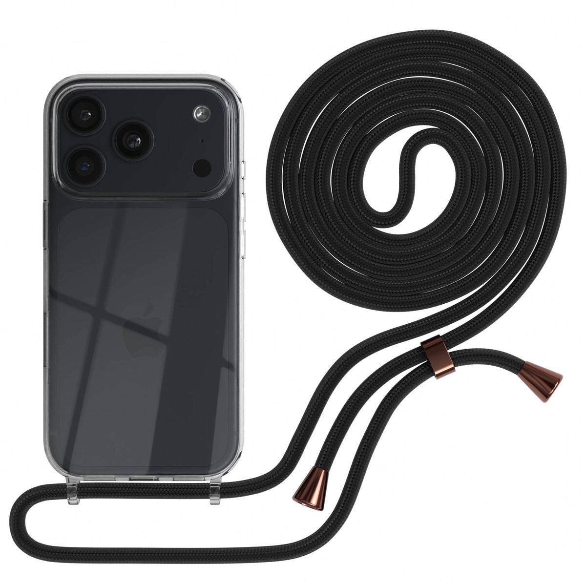 iPhone 18 Pro transparente Hülle + Kordel