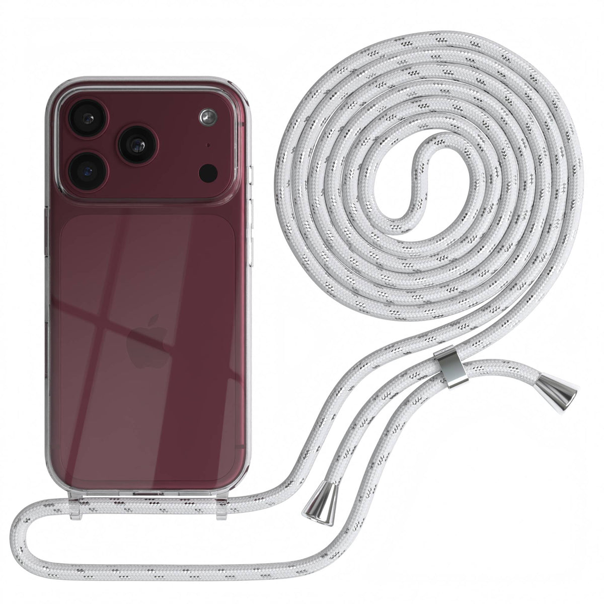 iPhone 18 Pro transparente Hülle + Kordel