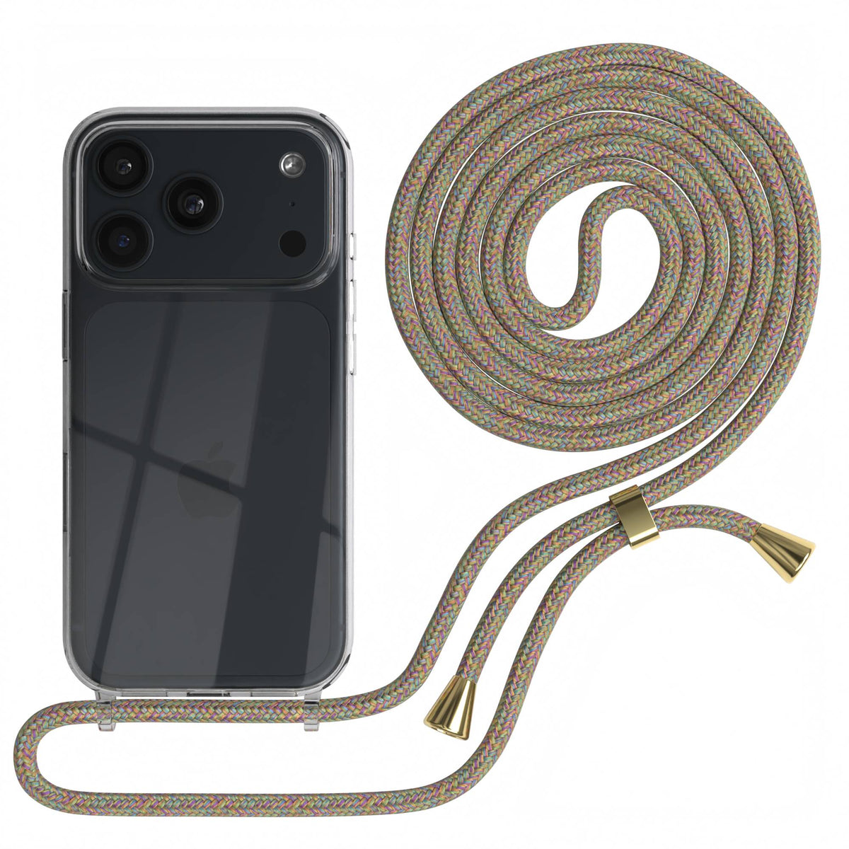 iPhone 18 Pro transparente Hülle + Kordel