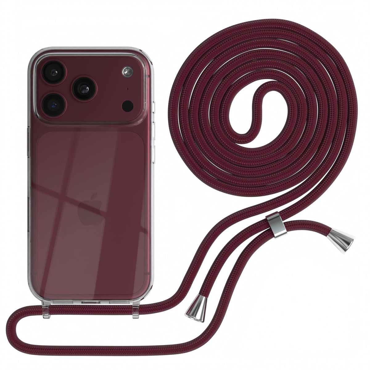iPhone 18 Pro transparente Hülle + Kordel