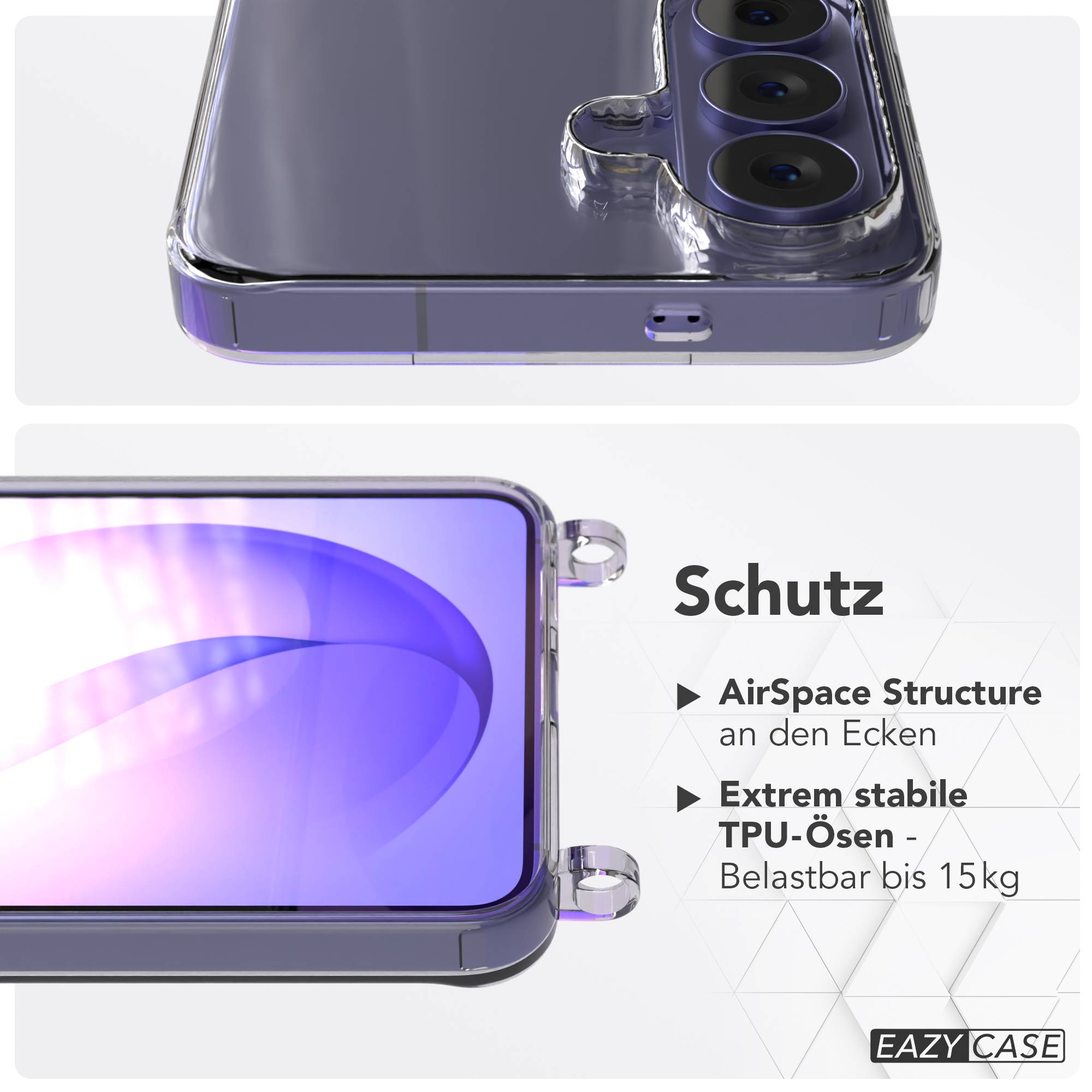 Samsung Galaxy S26 Handyhülle mit Befestigungsösen für Handyketten