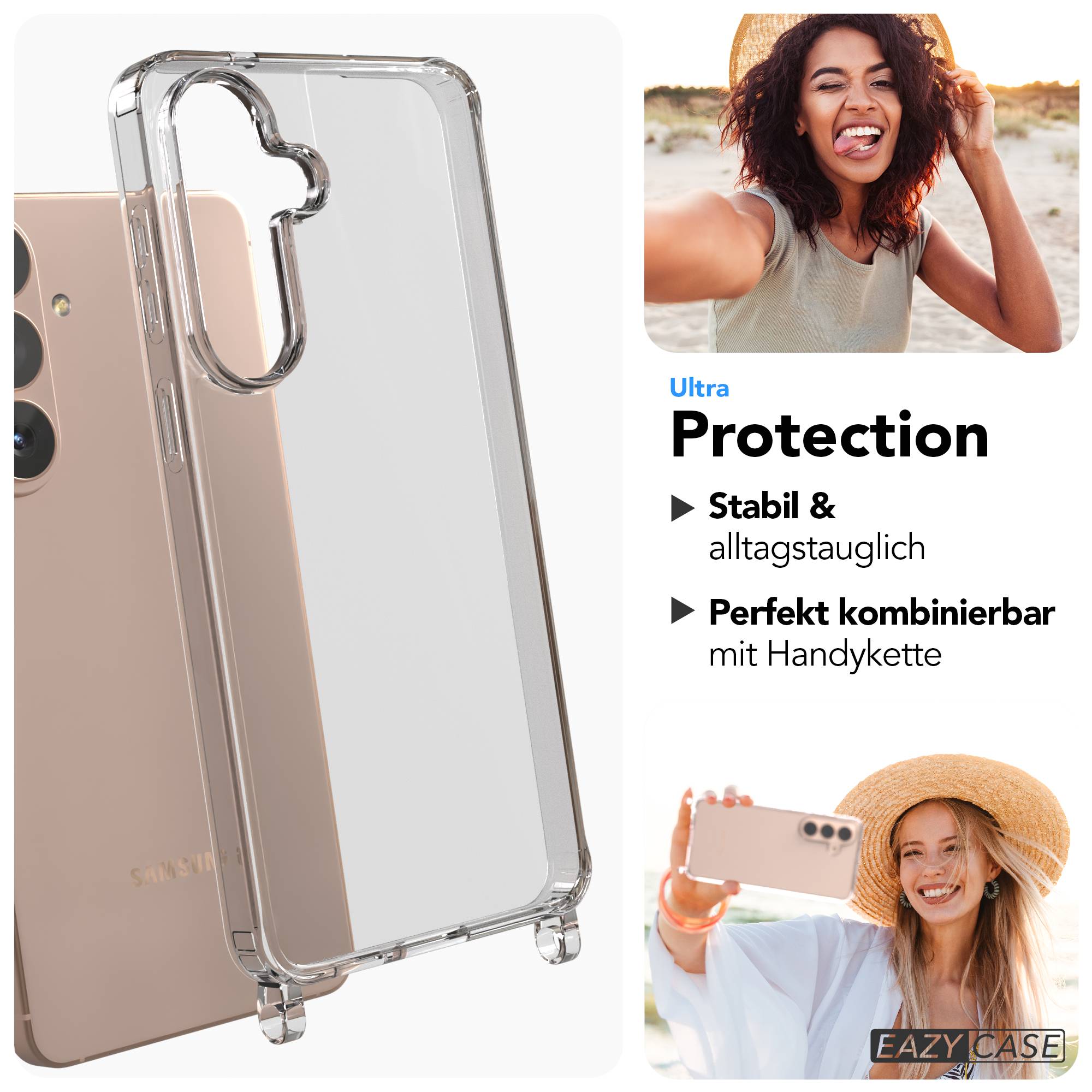 Samsung Galaxy S26 Plus Handyhülle mit Befestigungsösen für Handyketten