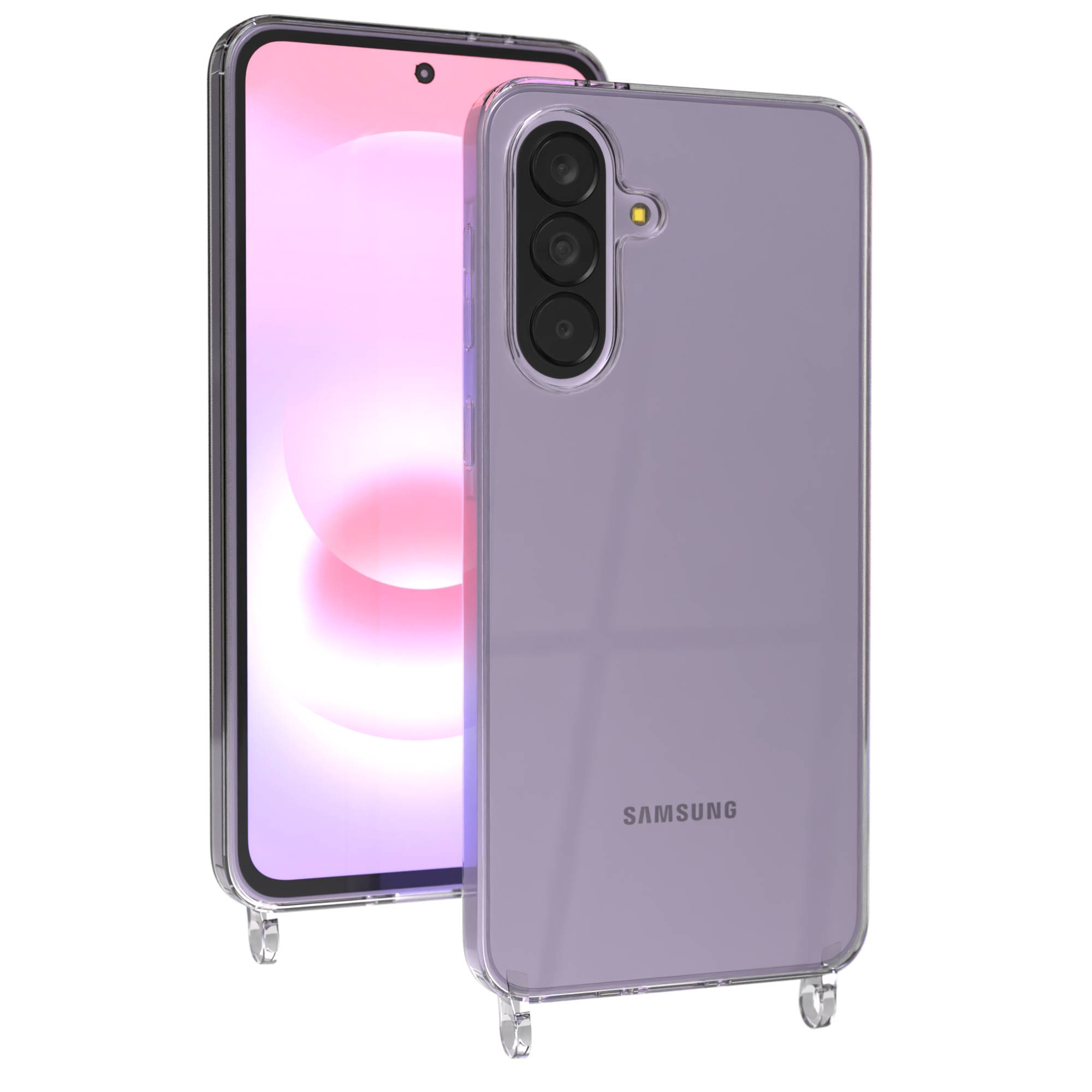 Samsung Galaxy A37 Schutzhülle mit integrierten Ösen für Handyketten