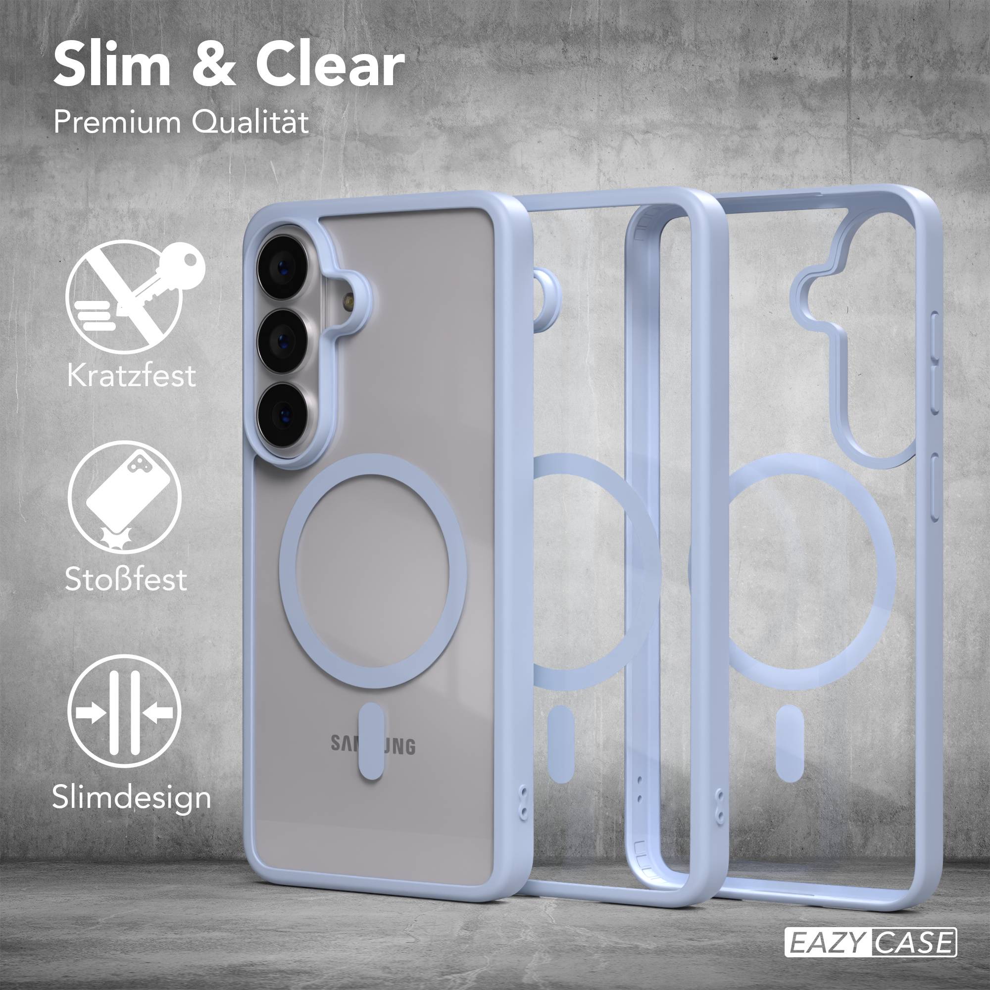 Samsung Galaxy S26 transparente MagSafe Hülle mit Kameraschutz von EAZY CASE