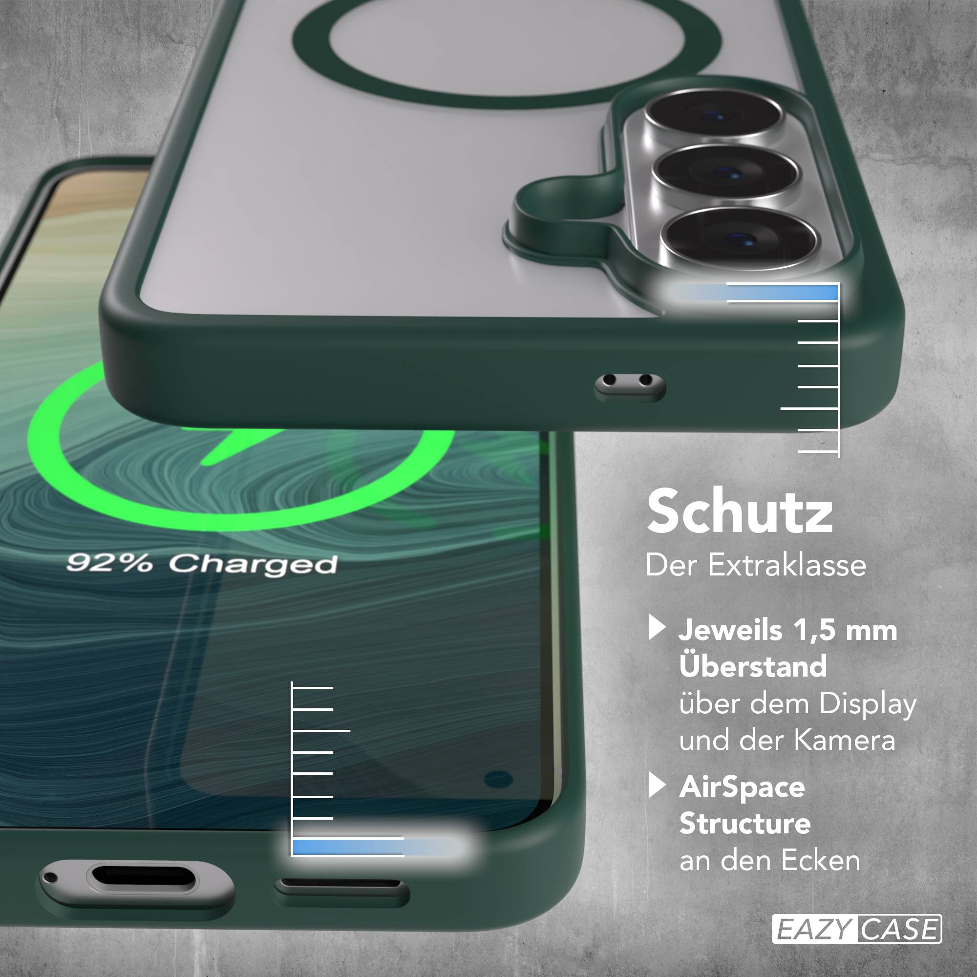 Samsung Galaxy S26 transparente MagSafe Hülle mit Kameraschutz von EAZY CASE