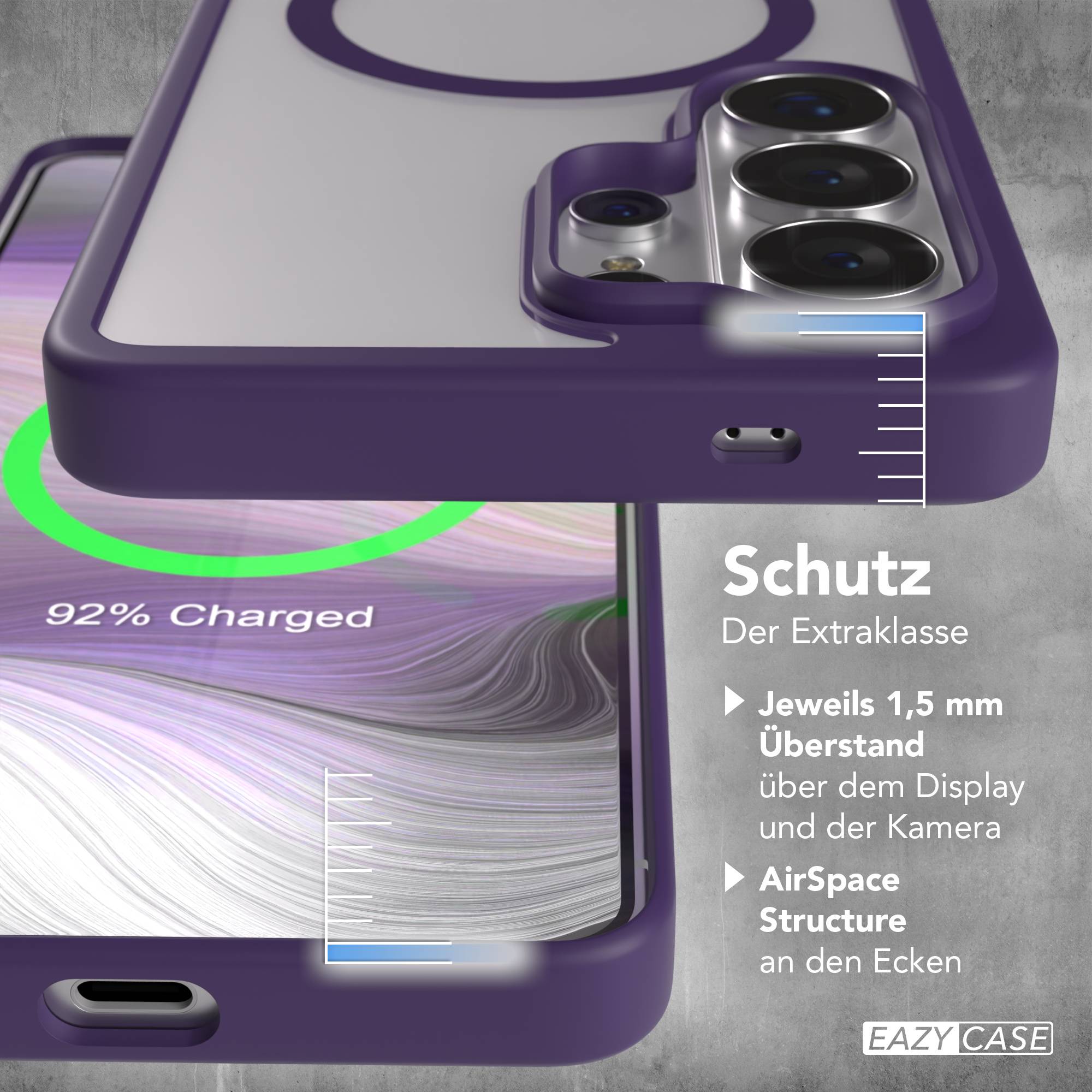 Samsung Galaxy S26 Ultra transparente MagSafe Hülle mit Kameraschutz
