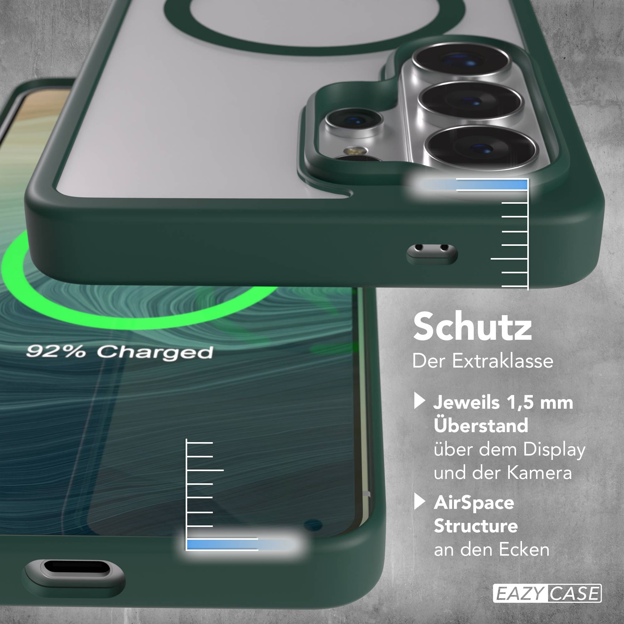 Samsung Galaxy S26 Ultra transparente MagSafe Hülle mit Kameraschutz