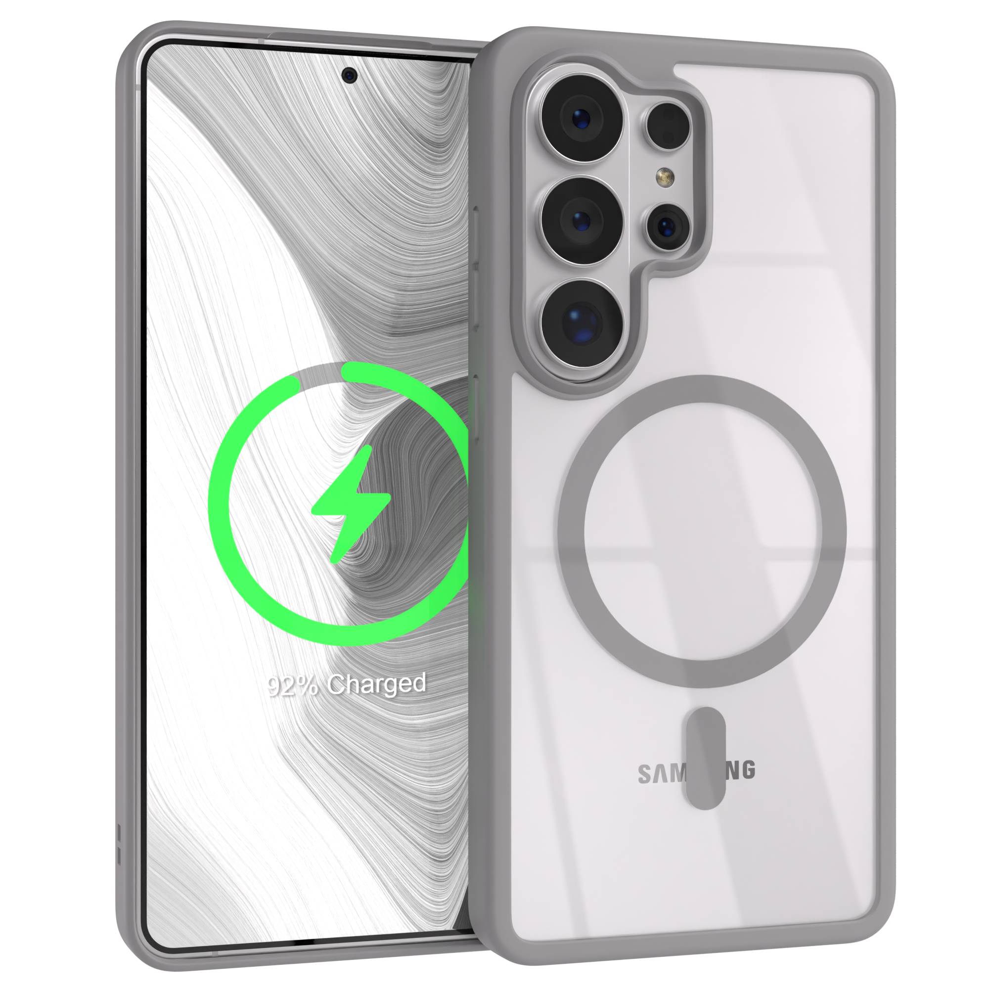 Samsung Galaxy S26 Ultra transparente MagSafe Hülle mit Kameraschutz