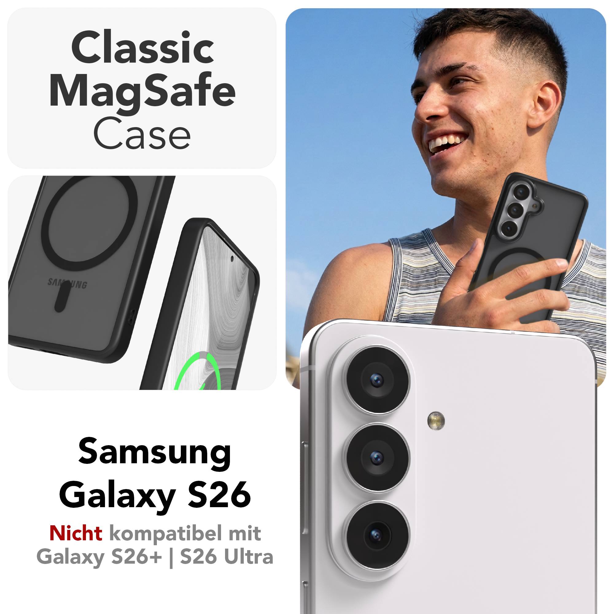 Galaxy S26 Outdoor Hülle mit MagSafe