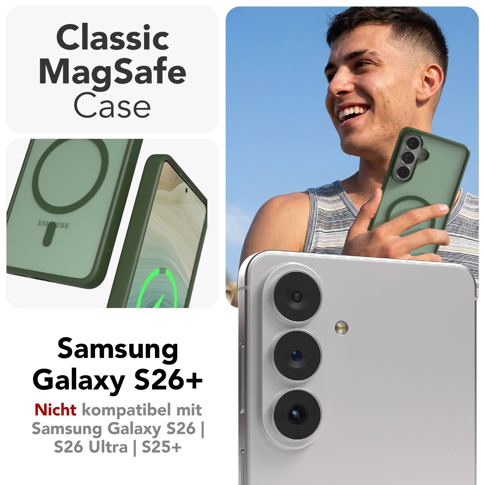 Galaxy S26 Plus Outdoor Hülle mit MagSafe