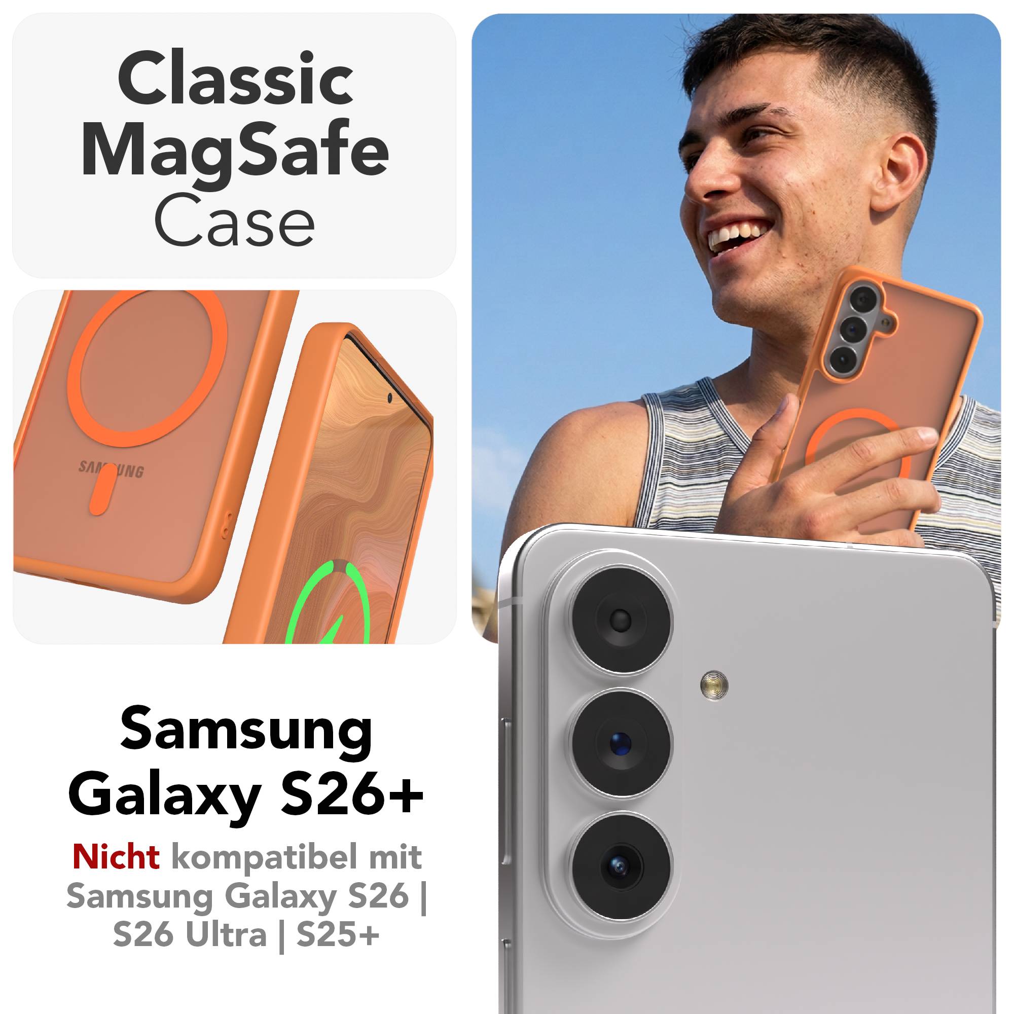 Galaxy S26 Plus Outdoor Hülle mit MagSafe